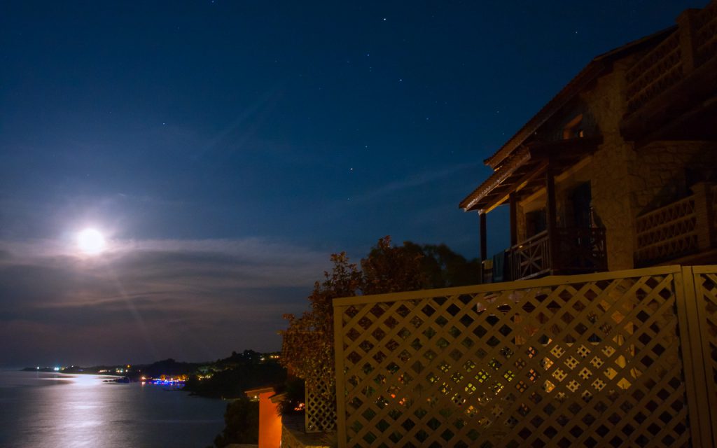 Zakynthos vista from our yard, shot late at night facing south east. How relevant in the face of the Greek Euro Crisis